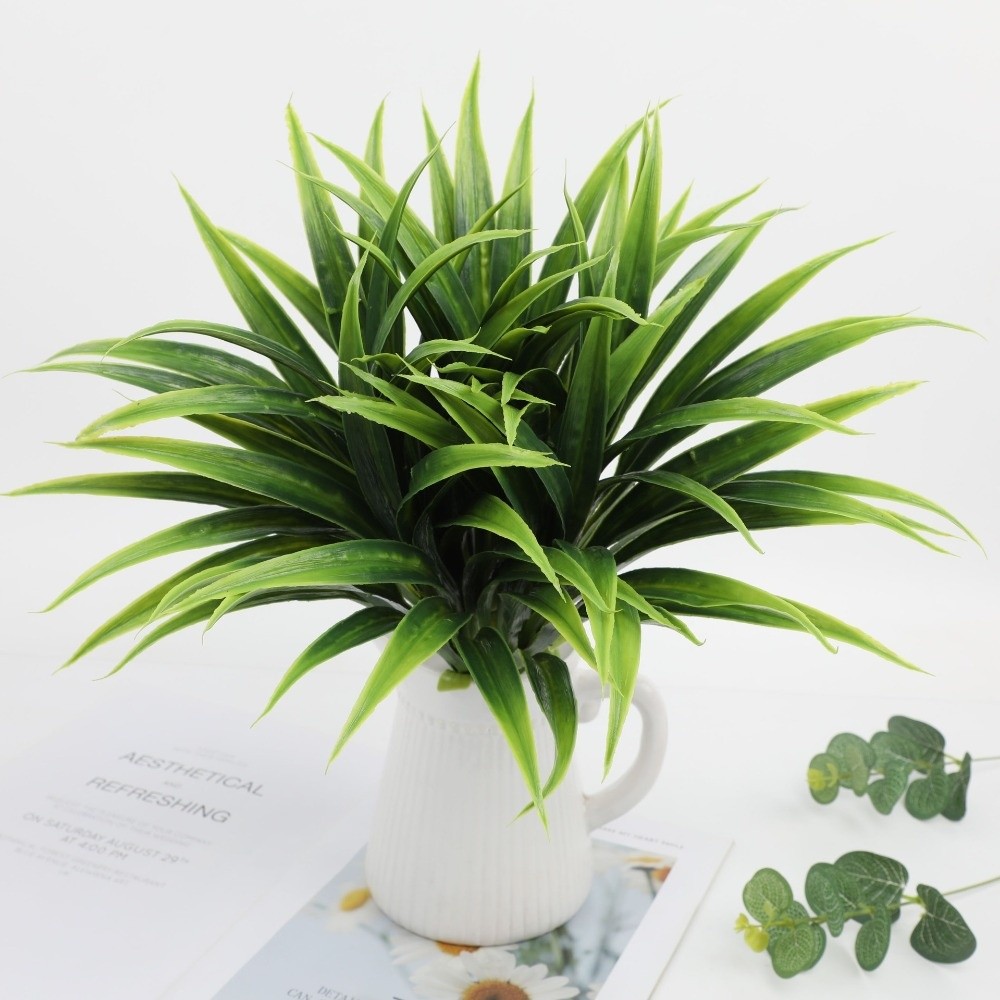 Hojas de Orquídea Artificiales - Spider Plant Hanging reseña y precio