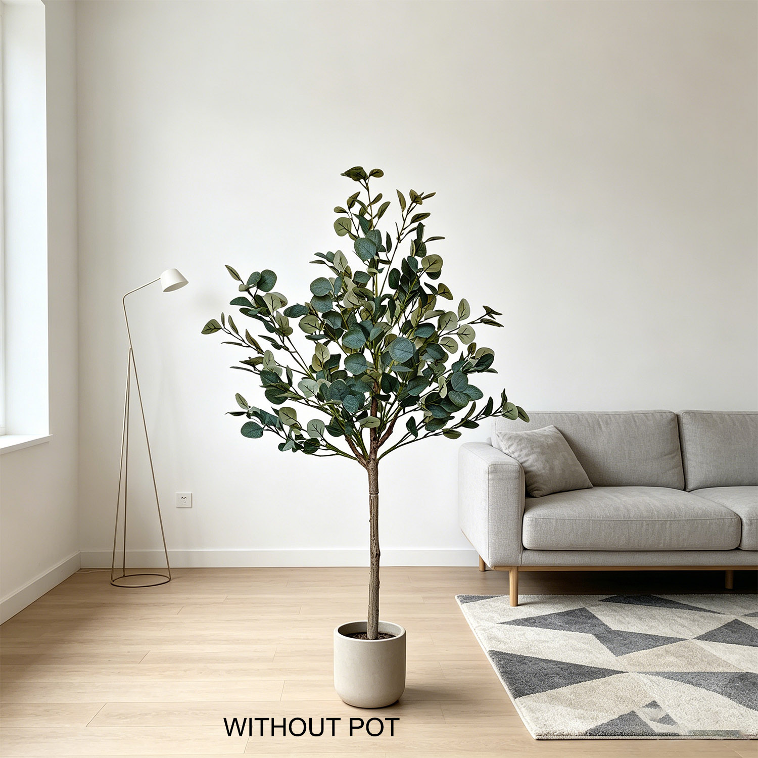 Planta de eucalipto artificial - Ficus Lyrata Tree reseña y precio